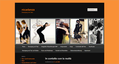 Desktop Screenshot of nicadanza.com
